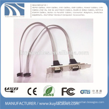 2 puertos Rs-232 Cable de soporte DB9